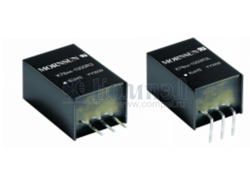 K7805-1000 The Mornsun K7805-1000 is a non-isolated DC/DC converter with a 5V output and 1000mW power rating. It features high efficiency up to 96% and operates across a wide temperature range.