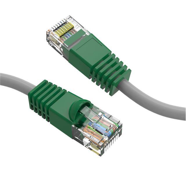 CM-100727GYBSTK 15Ft Cat.6 Crossover Cable Gray