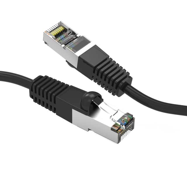 CM-100800BKBSTK 4Ft Cat6 Shielded (SSTP) Etherne