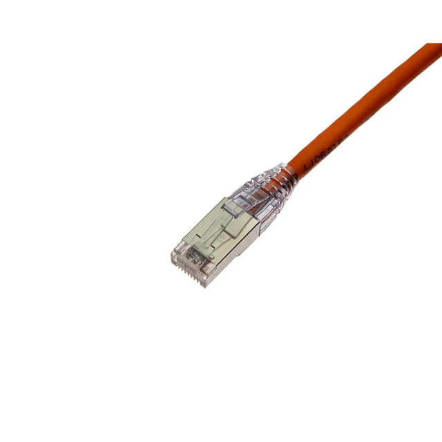 MM-S6AO-08-28PVC-F CABLE MOD 8P8C PLUG TO PLUG 8'