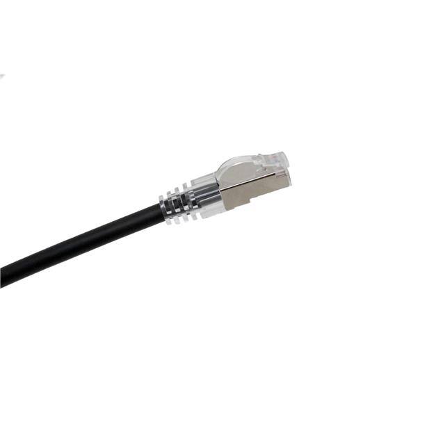 MA-S6AK-75-28PVC-F ARCH LATCH RJ45 C6A UFTP 75' BK