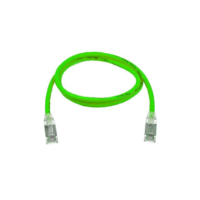 MM-S6AJ+07-28PVC-F CABLE MOD 8P8C PLUG TO PLUG 7'