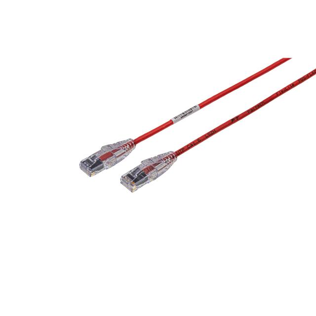 ZZ-C6R-08-28LSZH-F CABLE MOD 8P8C PLUG TO PLUG 8'