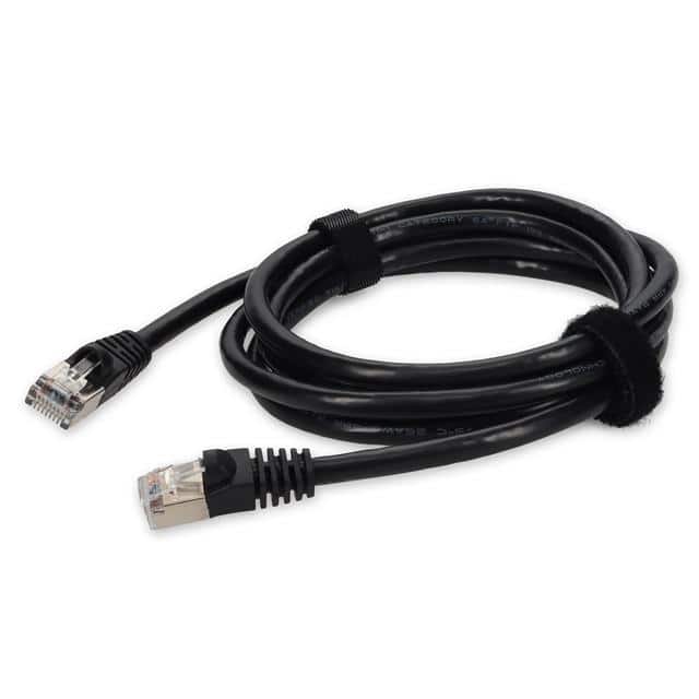C-4FCAT6AS-BK 4ft RJ-45 (Male) to RJ-45 (Male)