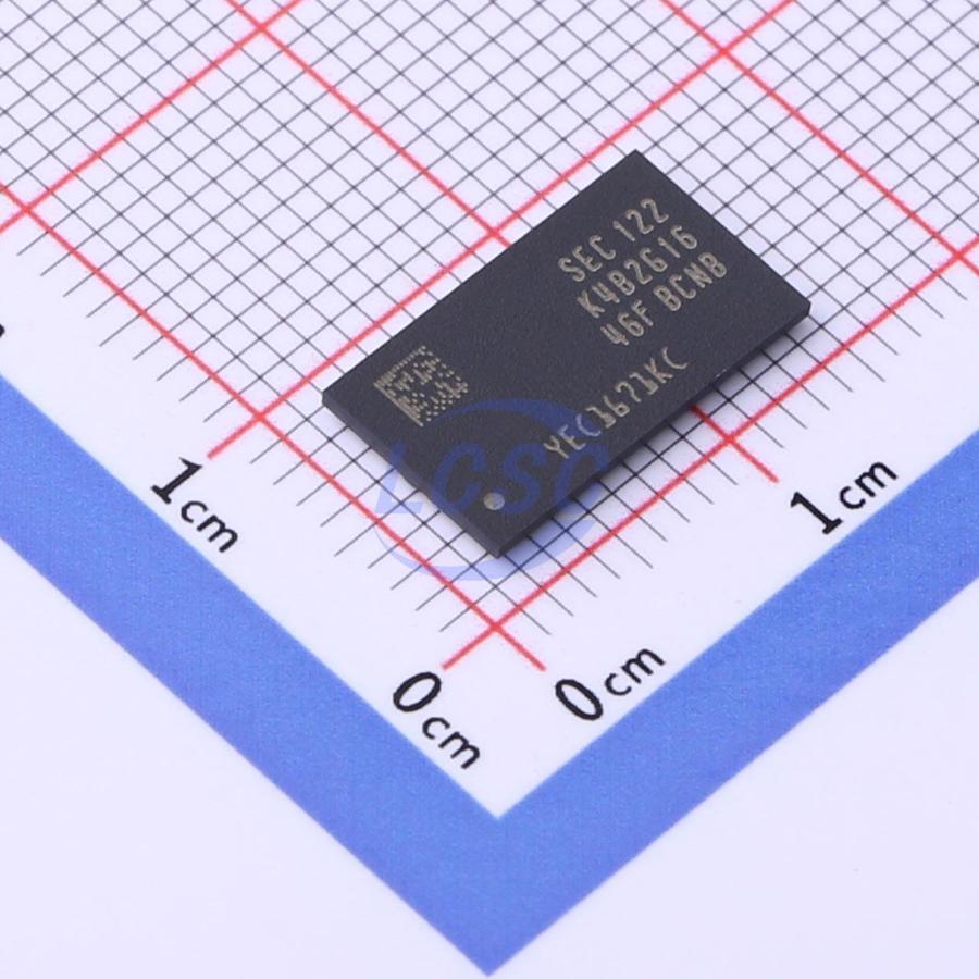 K4B2G1646F-BCNB The Samsung Electronics K4B2G1646F-BCNB is a 2Gb DDR3 SDRAM chip. It is organized as 128Mx16 and operates at a 1.5V supply.