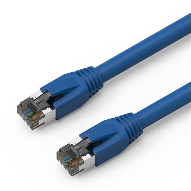 L8S24-03BLU CAT8 S/FTP 24AWG 8P8C M-M 3FT