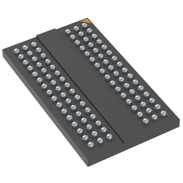 MT41J128M16JT-107 The Micron Technology MT41J128M16JT-107 is a 2 Gbit DDR3 SDRAM memory IC. It features a 933 MHz clock frequency and a 20 ns access time.