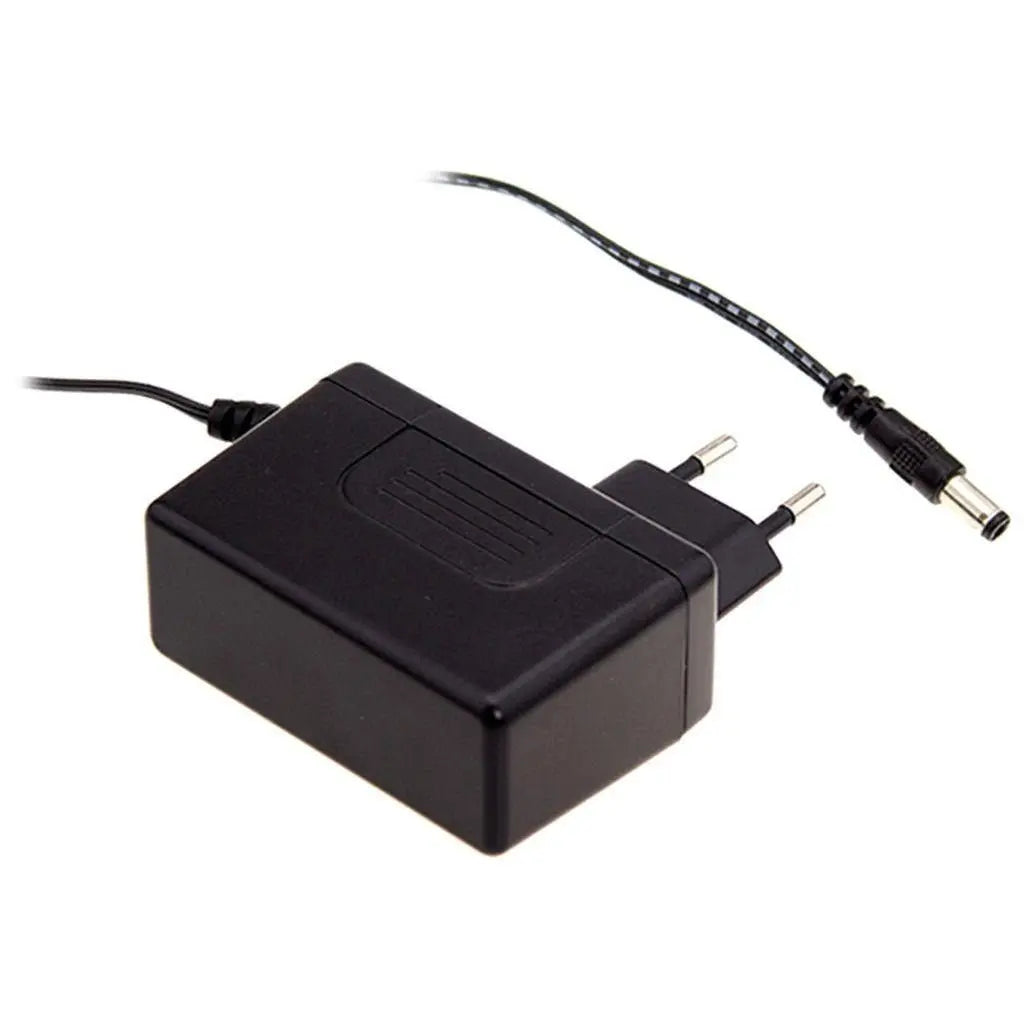 GSM60E12-P1J The Mean Well USA GSM60E12-P1J is an AC/DC wall mount adapter delivering 12V at 4.5A for a total of 54W. It is designed for medical applications and operates across a wide temperature range.