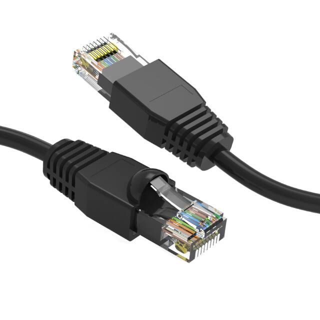 CM-100761BKBSTK 25Ft Cat6A UTP Ethernet Network