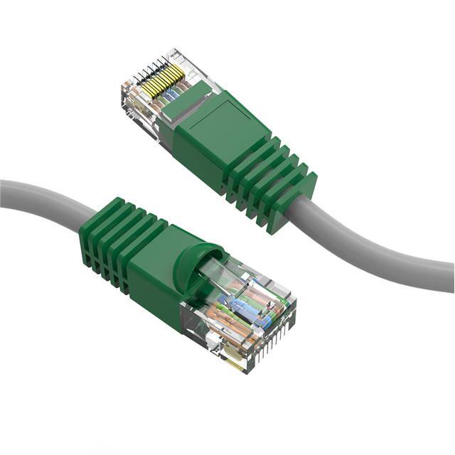 CM-100529GYBSTK 50Ft Cat.5e Crossover Cable Gray