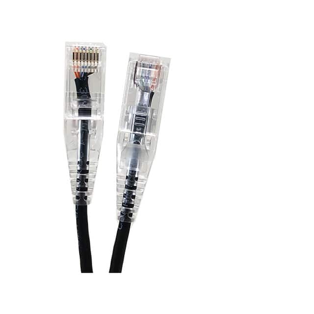 E08-003B-SL5 CABLE MOD 8P8C PLUG-PLUG 3' 5PK