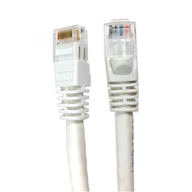 E08-100W CABLE MOD 8P8C PLUG TO PLUG 100'