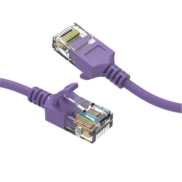 CM-100267PUBSTK 50Ft Cat6A UTP Slim Ethernet Net