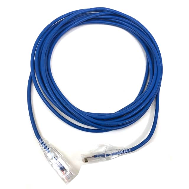 E08-010BL-SL5 CABLE MOD 8P8C PLUG-PLUG 10' 5PK