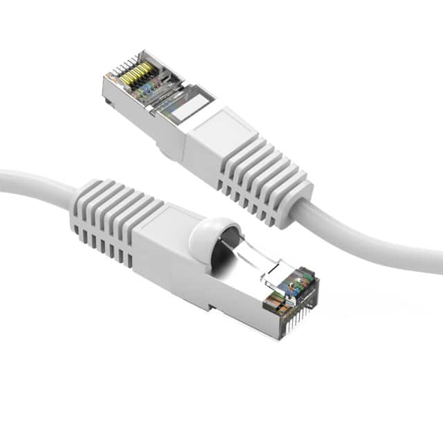 CM-100808WTBSTK 25Ft Cat6 Shielded (SSTP) Ethern