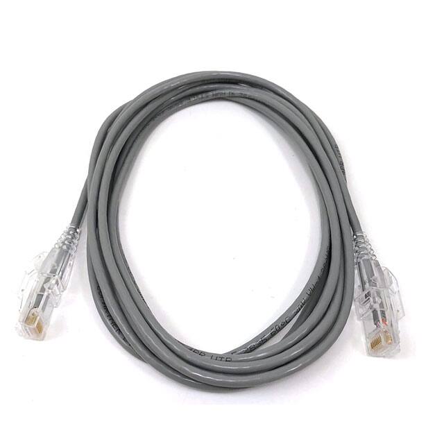 E09-010-SL5 10' CAT 6A 28AWG Slim RJ45, 5Pk