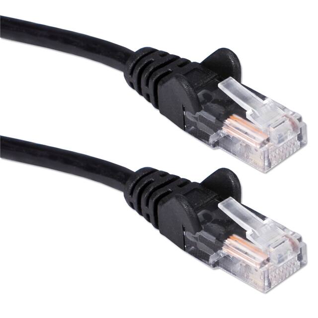 CC715-100BK 100FT CAT6 GIGABIT FLEXIBLE MOLD