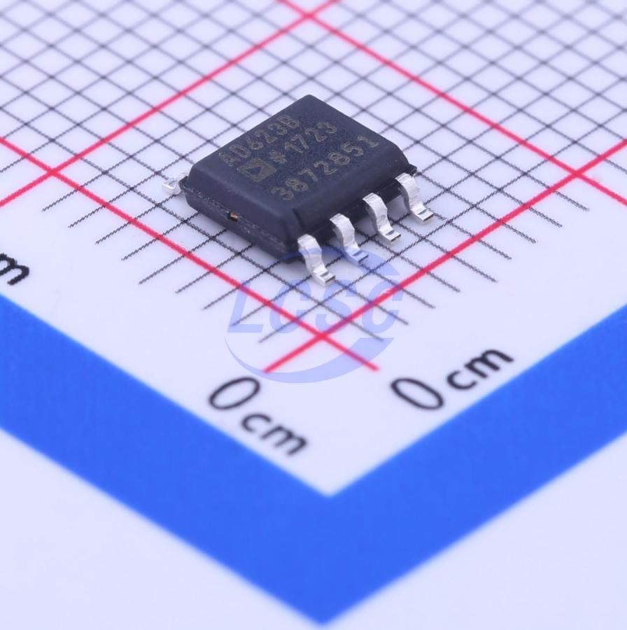 AD623BRZ-R7 The AD623BRZ-R7 is an instrumentation amplifier from Analog Devices. It features RoHS3 compliance and an MSL of 1 Unlimited.