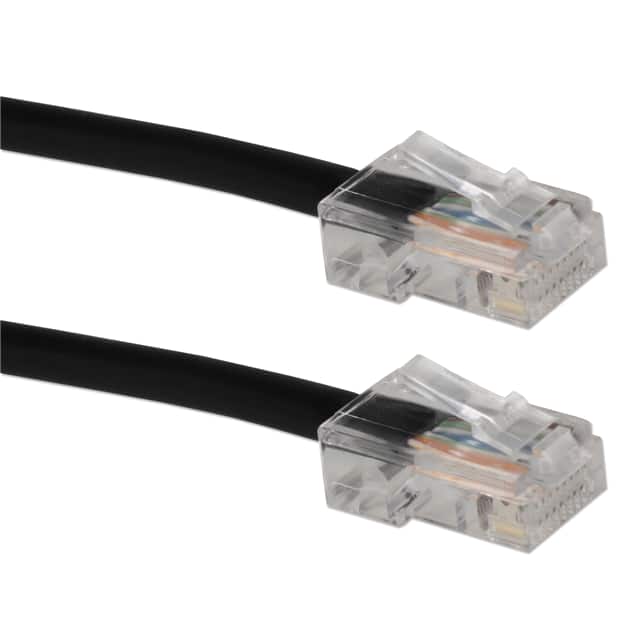 CC715N-175BK 175FT CAT6 GIGABIT SOLID BLACK 2