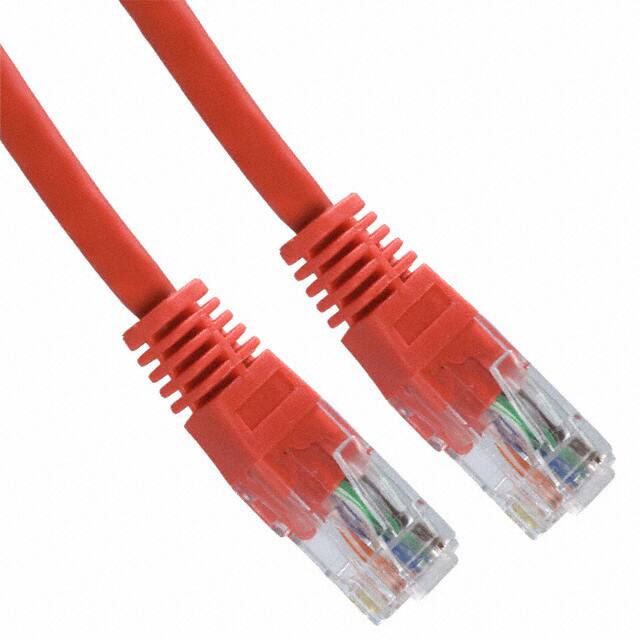 A-MCU-80005/R CABLE MOD 8P8C PLUG-PLUG 1.64'