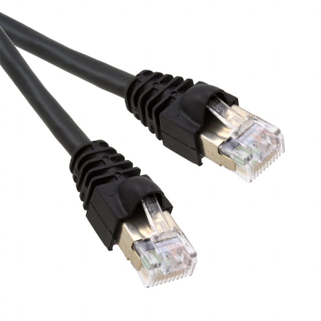 557827-4 CABLE MOD 8P8C PLUG TO PLUG 8'