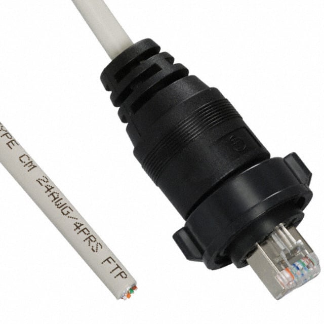 A-KAB-RJ45-4S-1M CABLE MOD 8P8C PLUG-CABLE 3.28'