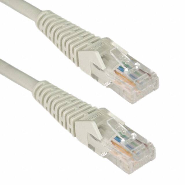 N001-003-GY-R CABLE MOD 8P8C PLUG TO PLUG 3'