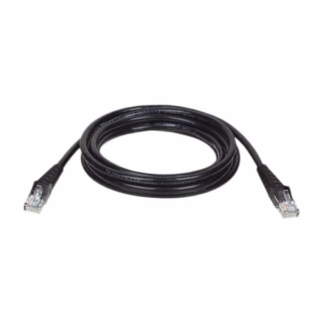 N001-007-BK-R CABLE MOD 8P8C PLUG TO PLUG 7'