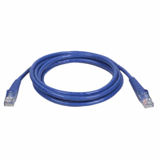 N001-014-BL-R CABLE MOD 8P8C PLUG TO PLUG 14'