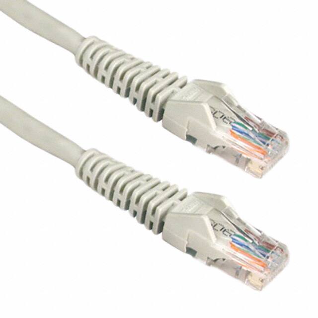 N001-025-BK-R CABLE MOD 8P8C PLUG TO PLUG 25'