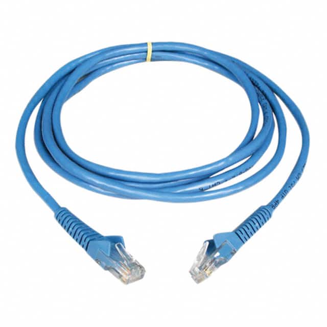 N201-014-BL-R CABLE MOD 8P8C PLUG TO PLUG 14'