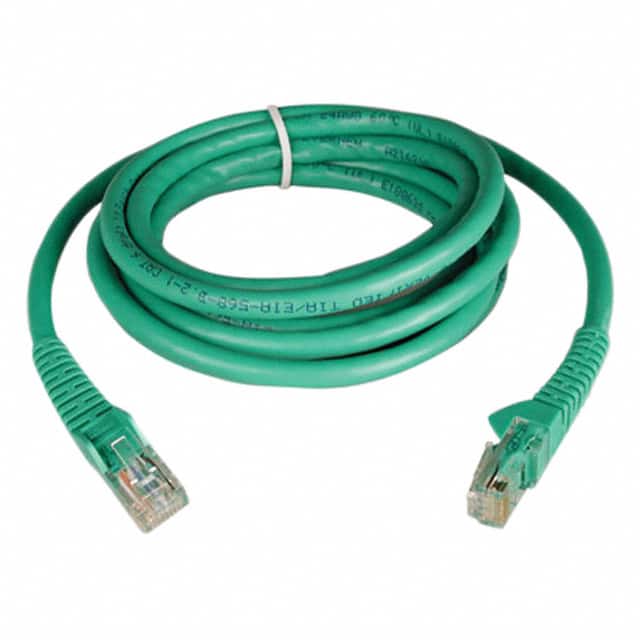 N201-014-GN-R CABLE MOD 8P8C PLUG TO PLUG 14'