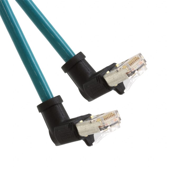 1418015 CABLE MOD 8P8C R/A PLG-PLG 0.98'