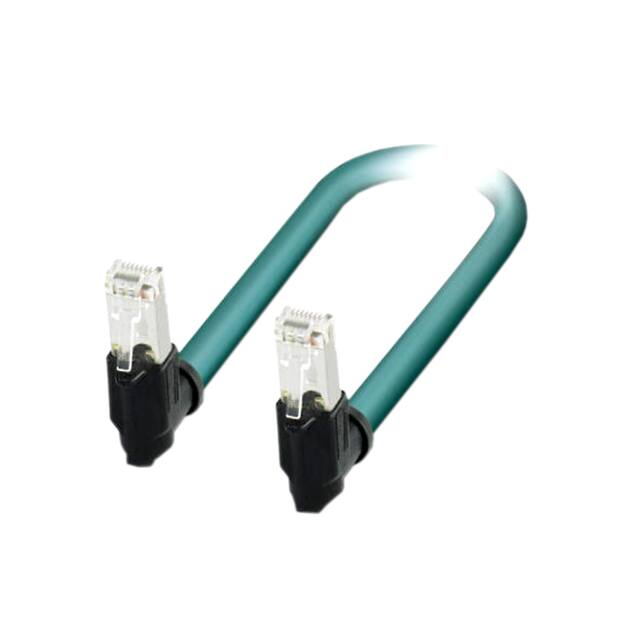 1418138 CABLE MOD 8P8C R/A PLG-PLG 6.56'