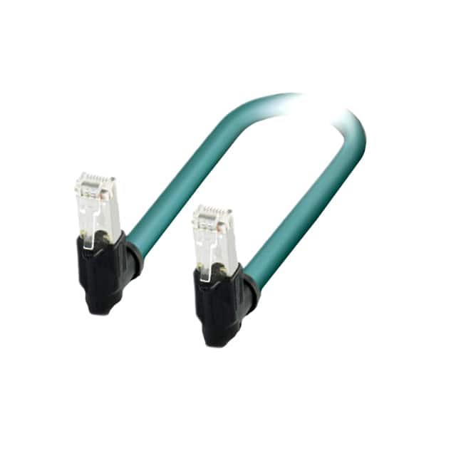 1418167 CABLE MOD 8P8C R/A PLG-PLG 16.4'