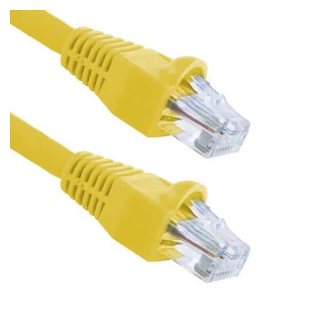 1225002-01 CABLE MOD 8P8C PLUG TO PLUG 1'