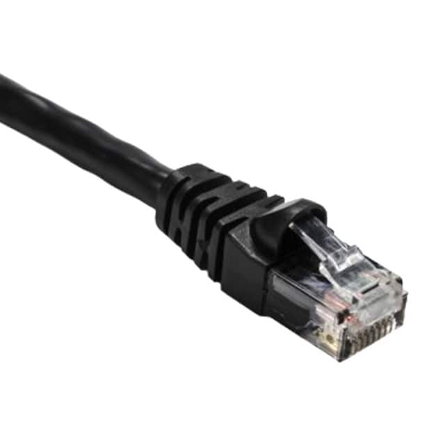 PC6BLK10SC CABLE MOD 8P8C PLUG TO PLUG 10'