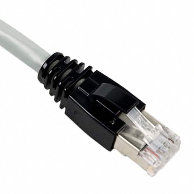 PCS6AGRY3 CABLE MOD 8P8C PLUG TO PLUG 3'