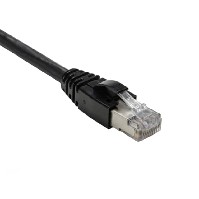 PCS6BLK10 CABLE MOD 8P8C PLUG TO PLUG 10'
