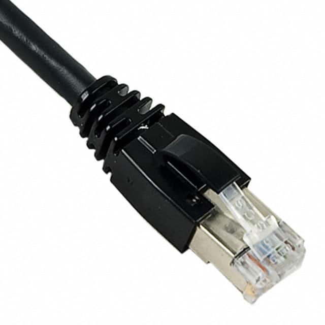 PCS6BLK10G CABLE MOD 8P8C PLUG TO PLUG 10'