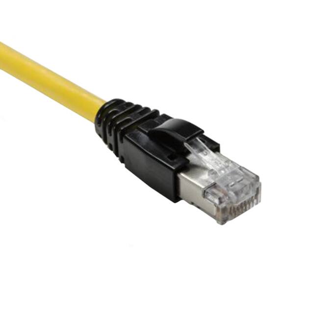 PCS6YEL3 CABLE MOD 8P8C PLUG TO PLUG 3'
