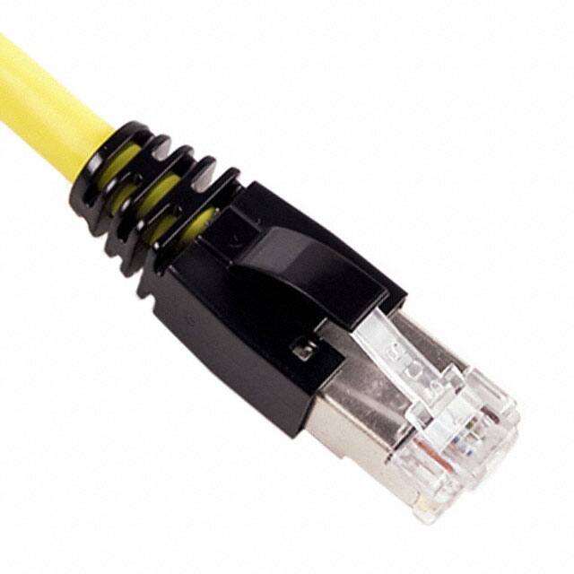 PCS6YEL5G CABLE MOD 8P8C PLUG TO PLUG 5'