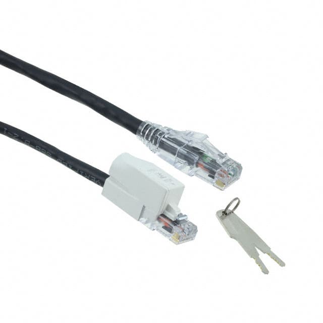2111225-1 CABLE MOD 8P8C PLUG TO PLUG 1'