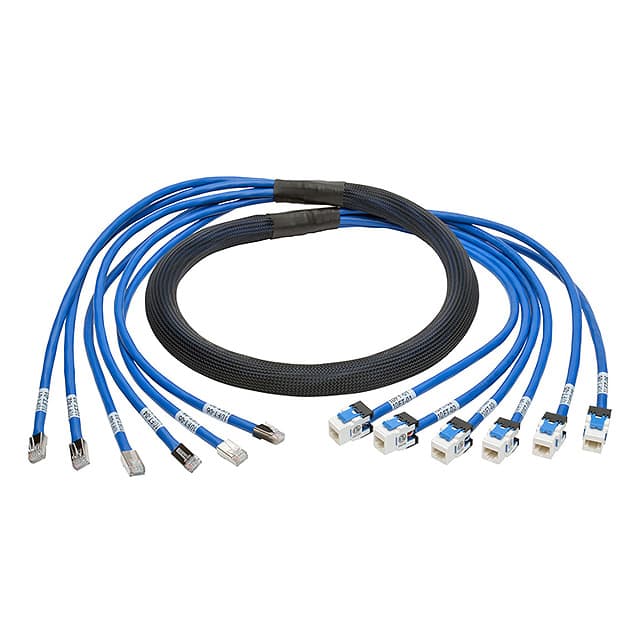 N261-010-6MF-BL CABLE MOD 8P8C JACK TO PLUG 10'