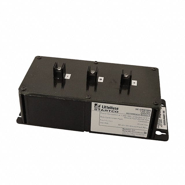 SE-GRM1000 GROUND REFERENCE MODULE 1000 VDC