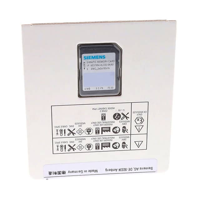 6ES79548LC030AA0 SIMATIC S7 MEMORY CARD. 4 MB