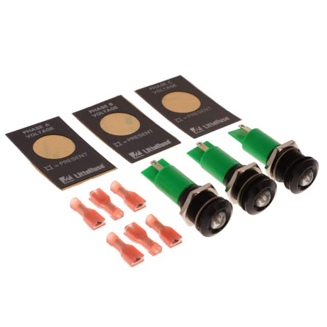 RK-311G-01 TRIPLE GREEN LED KIT WITH PHASE