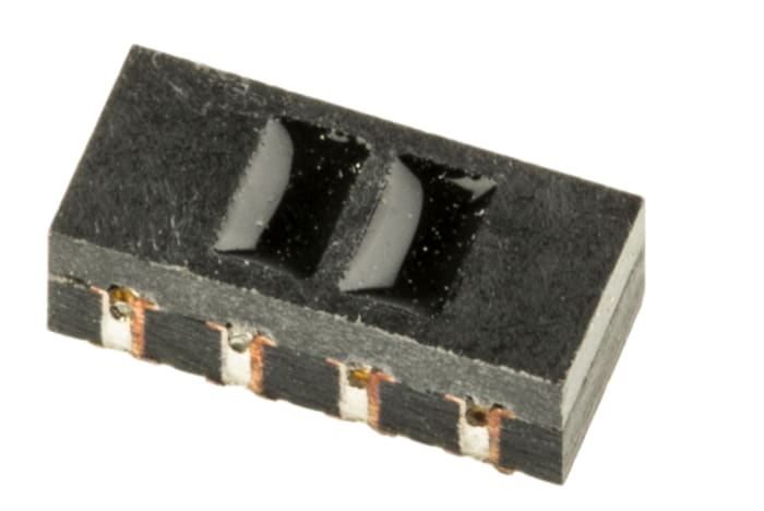 KRC011 The Kingbright KRC011 is an ultra-compact, side-looking reflective sensor from the KRC series. It operates within a temperature range of -25 to +50°C and is designed for SMT mounting.