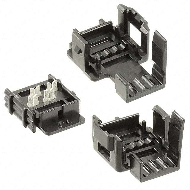 SL-J3A EXT HOOK-UP CONN BLK .5X.5MM 7A