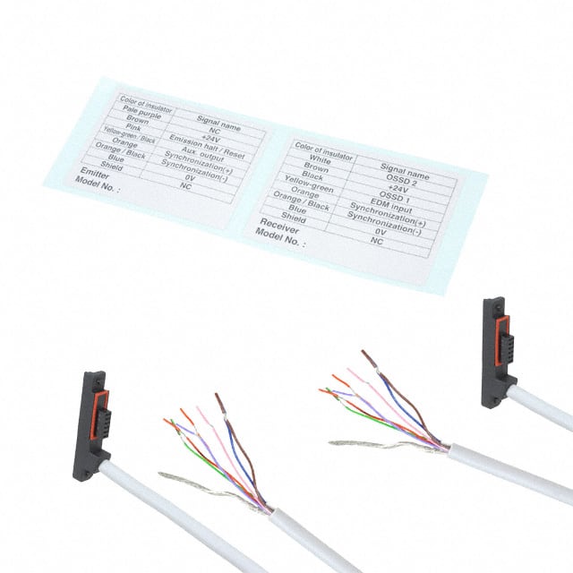 SF2B-CCB3 8-CORE BOTTOM CAP CABLE CABLE 3M